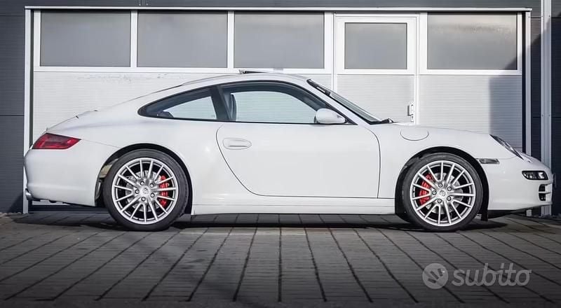 Usata Porsche 911 Carrera 4S 354 CV (260 kW) 2009 Bianco Coupé