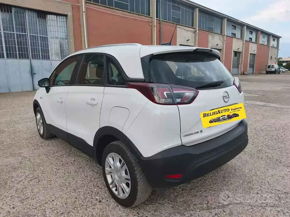 Usata Opel Crossland X 102 CV (75 kW) 2020 Bianco SUV