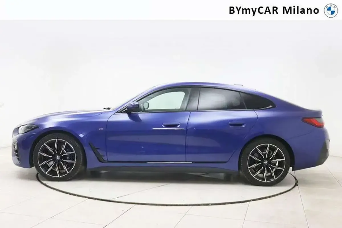 Usata BMW 420 Gran Coupé M Sport 190 CV (139 kW) 2022 Bluestone metallic Coupé