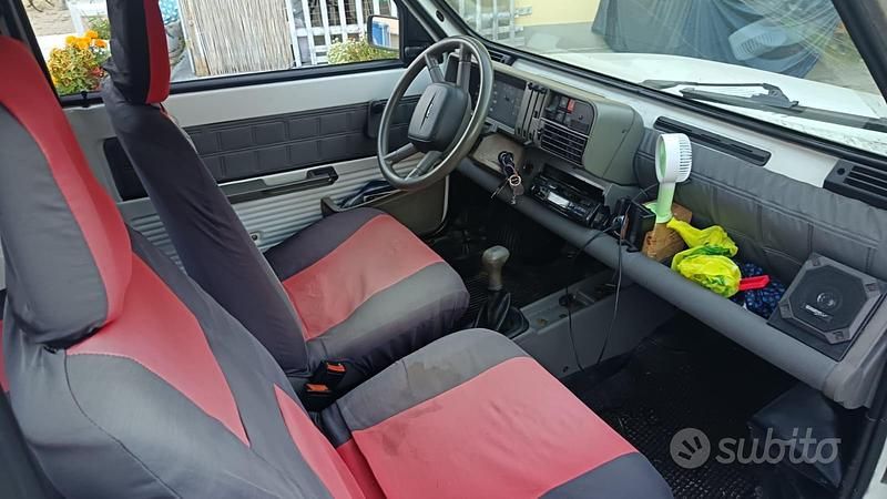 Usata Fiat Panda 2002 Bianco Utilitaria