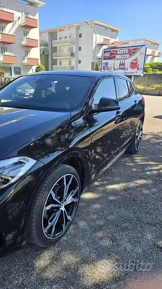 Begagnad BMW X2 M Sport 190 HK (139 kW) 2018 Svart SUV