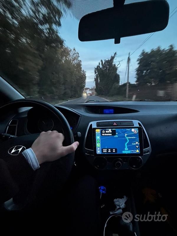 Usata Hyundai i20 90 CV (66 kW) 2013 Nero Utilitaria