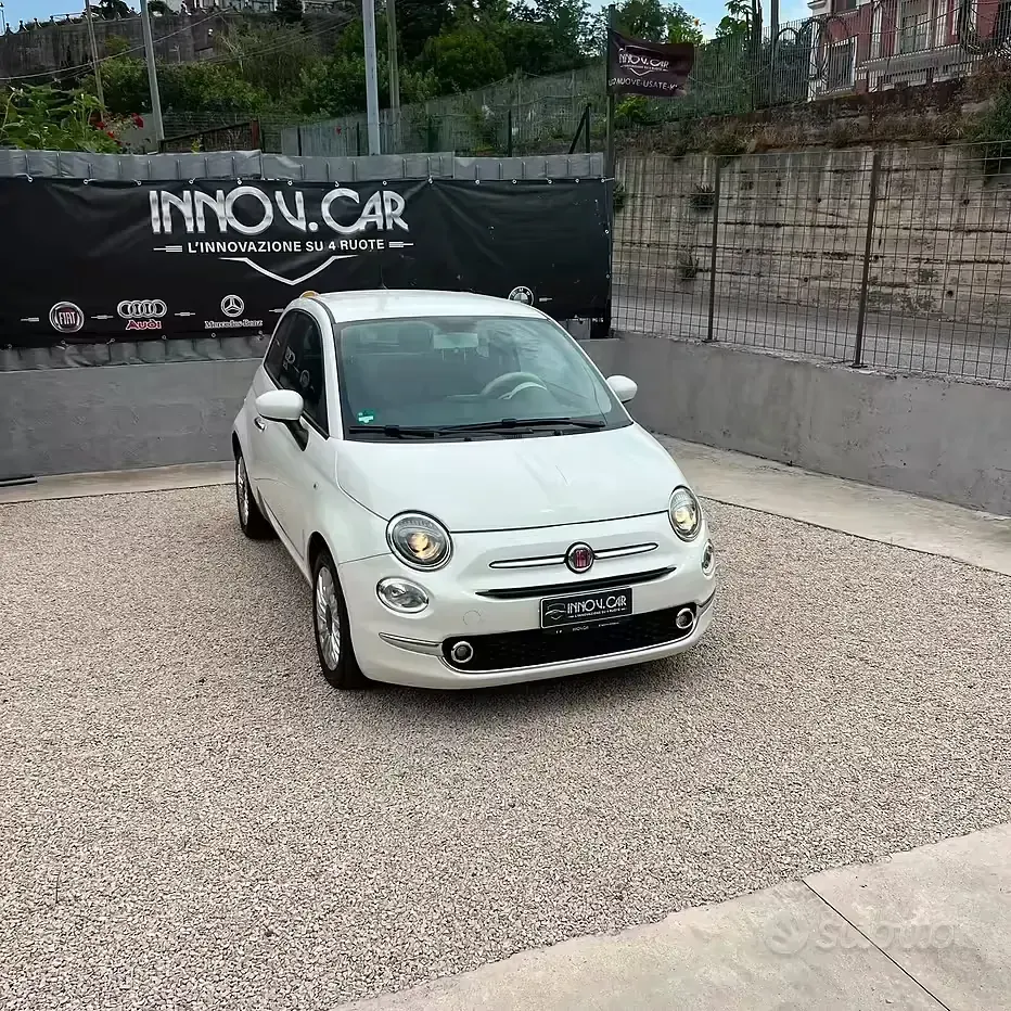 Usata Fiat 500 69 CV (50 kW) 2017 Bianco Utilitaria