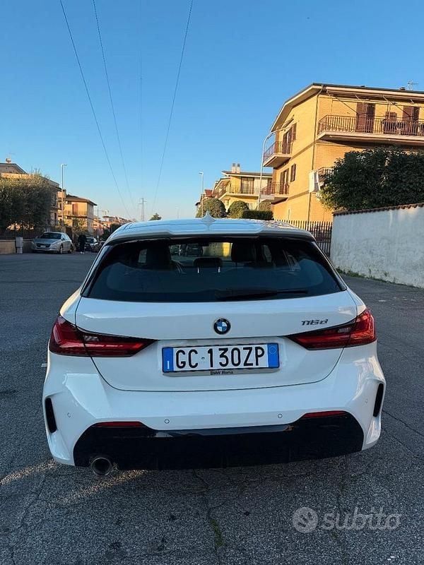 Usata BMW 116 M Sport 2020 Bianco Utilitaria