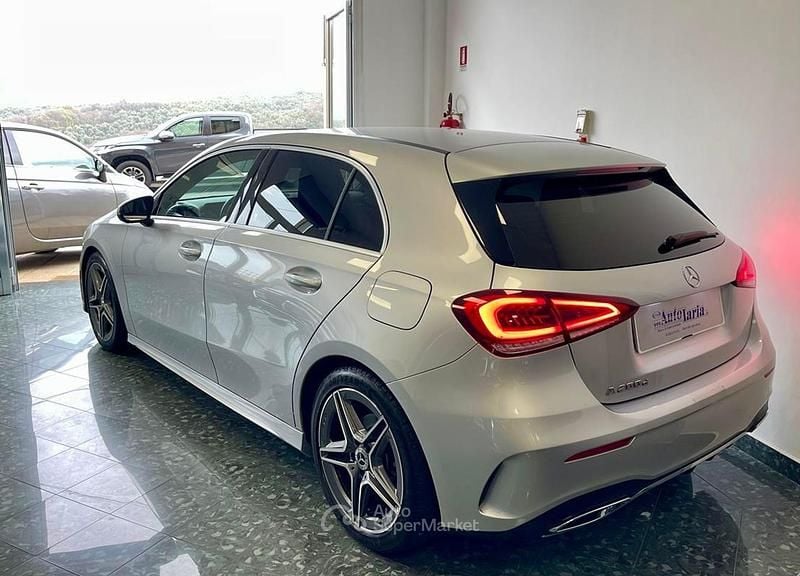 Usata Mercedes A200 Premium 150 CV (110 kW) 2020 Argento Berlina