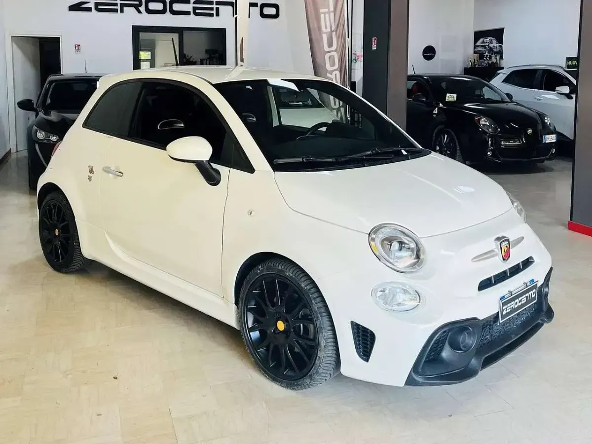 Usata Abarth 595 144 CV (105 kW) 2018 Bianco Utilitaria