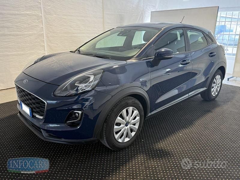 Usata Ford Puma 95 CV (69 kW) 2021 Blu metallizzato SUV