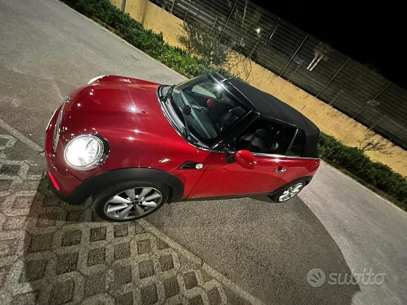 Usata Mini Cooper Cabriolet 2013 Rosso Cabrio