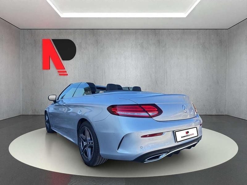 Usata Mercedes C220 Premium Plus 194 CV (142 kW) 2021 Argento Cabrio