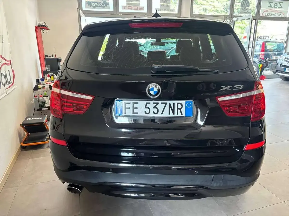 Usata BMW X3 190 CV (139 kW) 2016 Nero SUV