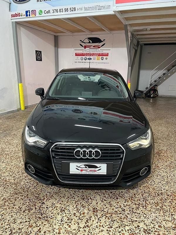 Usata Audi A1 Attraction 90 CV (66 kW) 2013 Nero Utilitaria