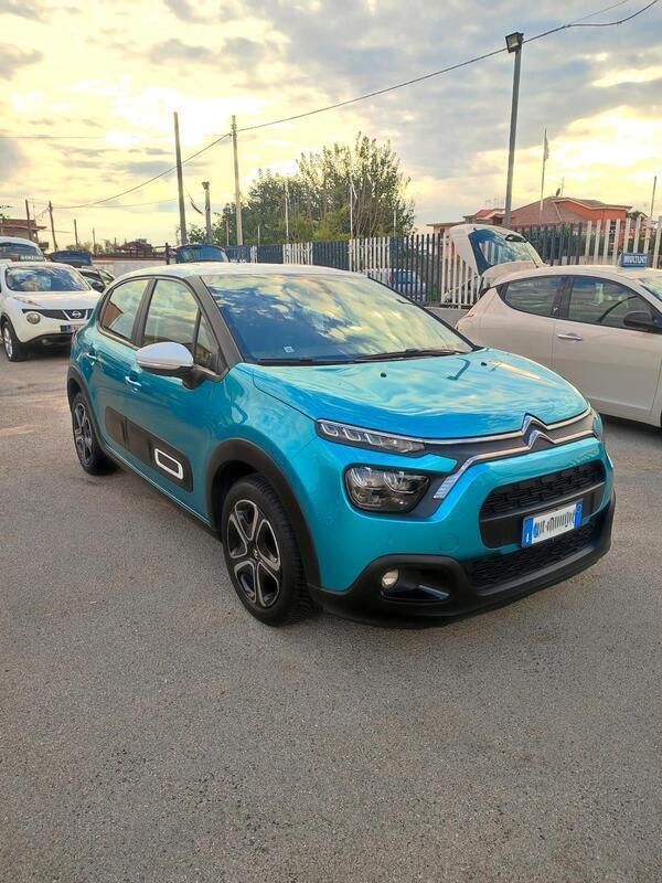 Usata Citroën C3 Shine 102 CV (75 kW) 2020 Blu Utilitaria