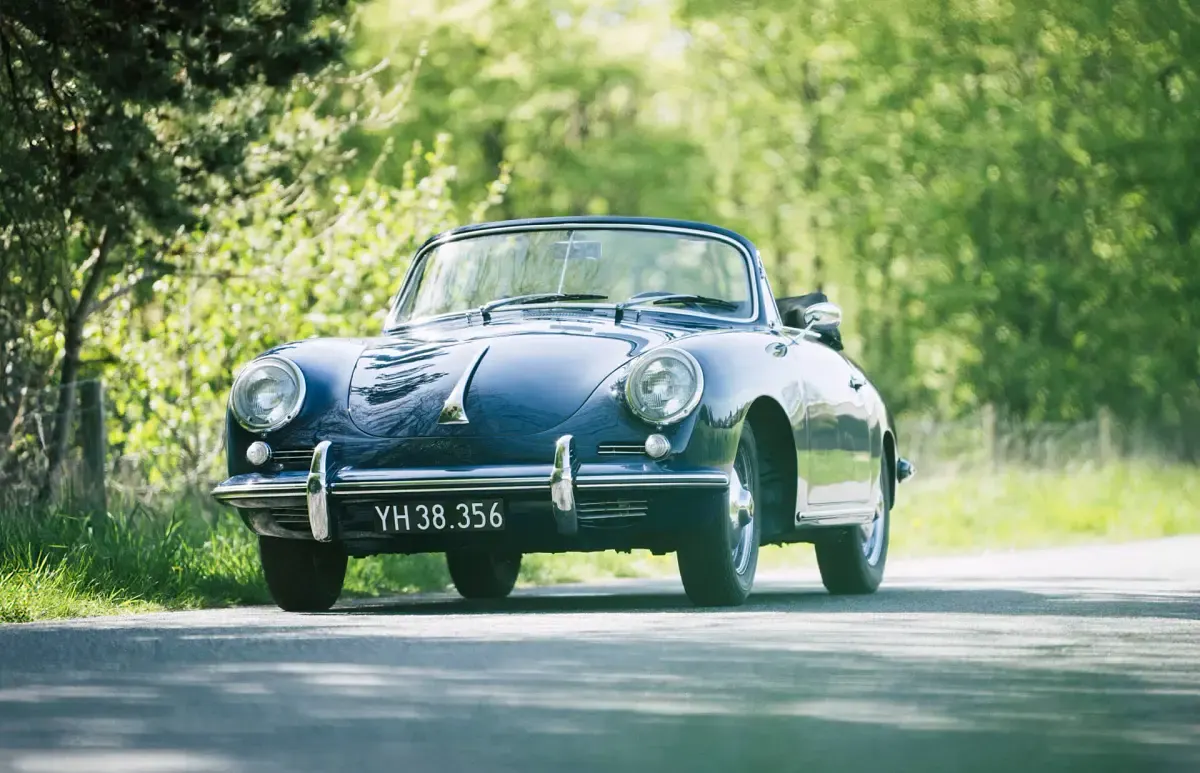 Usata Porsche 356 B 75 CV (55 kW) 1962 Blu Cabrio