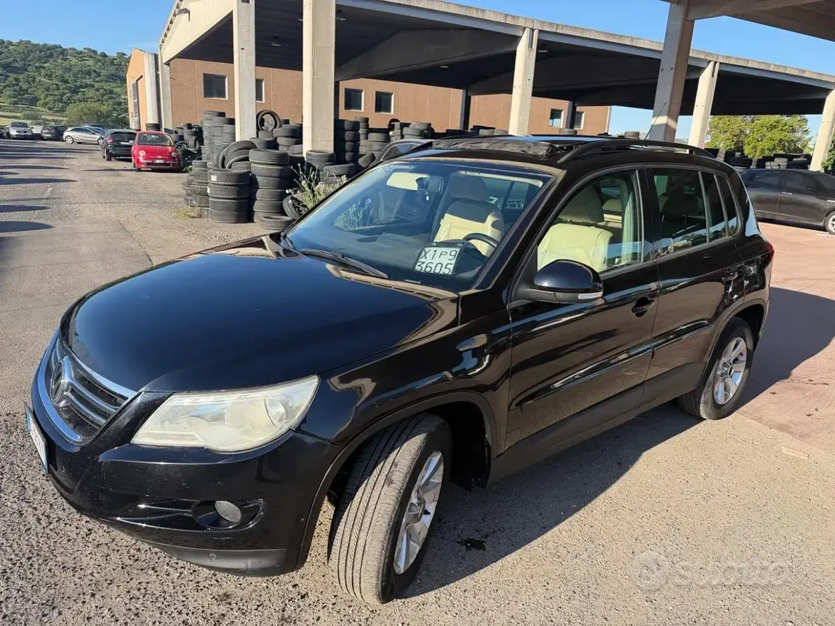 Usata VW Tiguan 140 CV (102 kW) 2009 Nero SUV