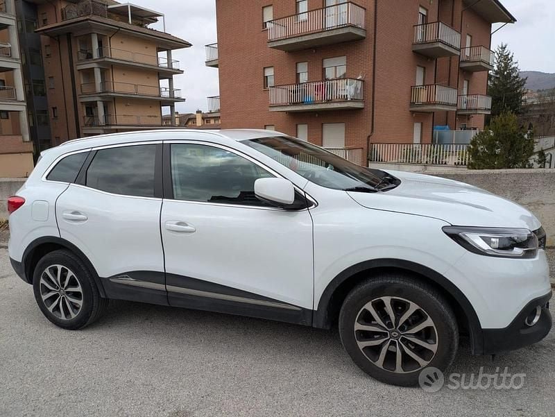 Usata Renault Kadjar 110 CV (80 kW) 2017 Bianco SUV
