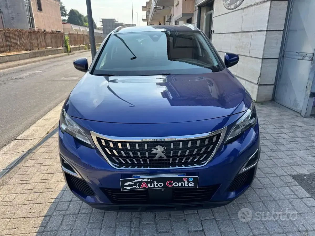 Usata Peugeot 3008 Business-Line 131 CV (96 kW) 2020 Blu SUV