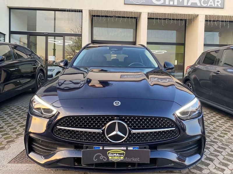 Usata Mercedes C220 Premium Plus 200 CV (147 kW) 2022 Blu/azzurro Station wagon