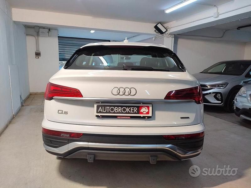 Usata Audi Q5 S-line plus 204 CV (150 kW) 2021 Bianco SUV