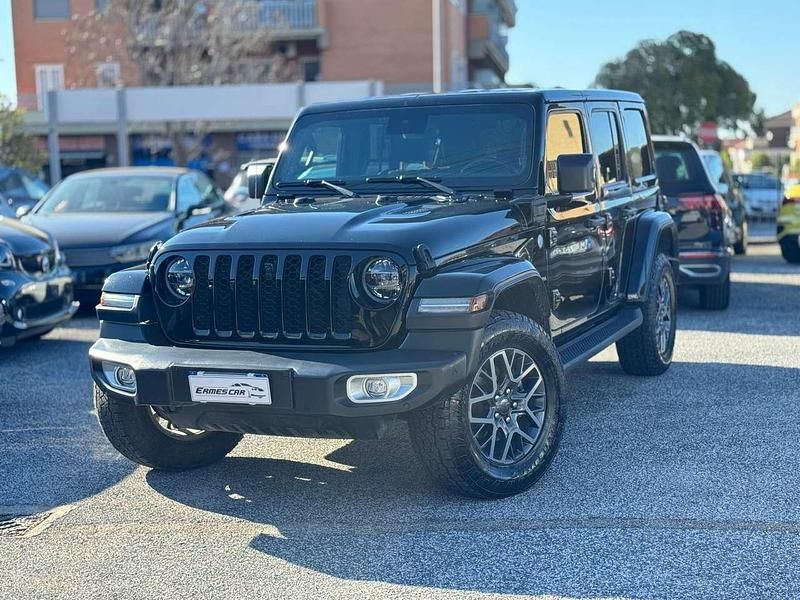 Usata Jeep Wrangler Sahara 272 CV (200 kW) 2021 Nero SUV