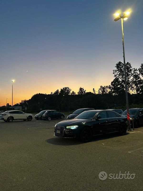 Usata Audi A6 190 CV (139 kW) 2015 Nero Berlina