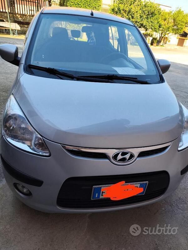 Usata Hyundai i10 66 CV (48 kW) 2010 Grigio Utilitaria