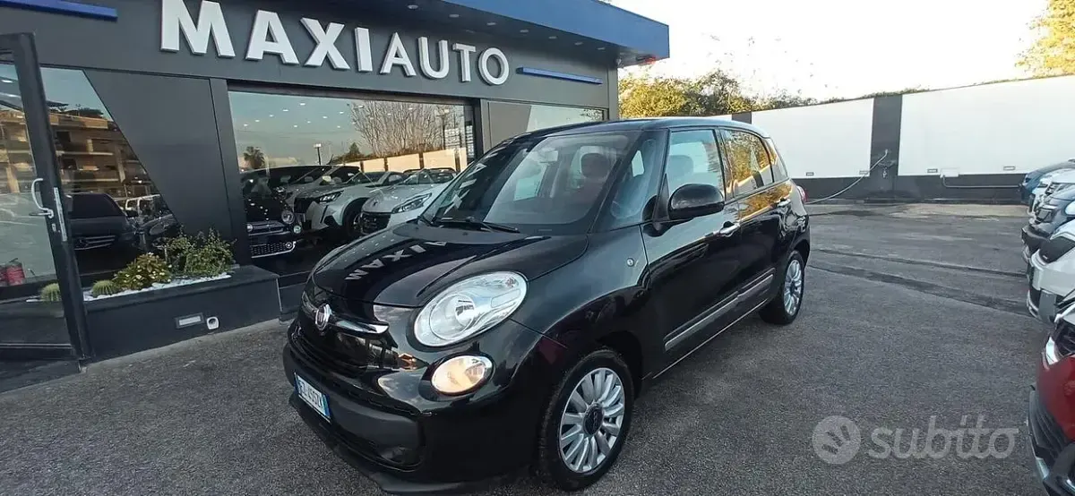 Usata Fiat 500L 85 CV (62 kW) 2015 Nero Monovolume