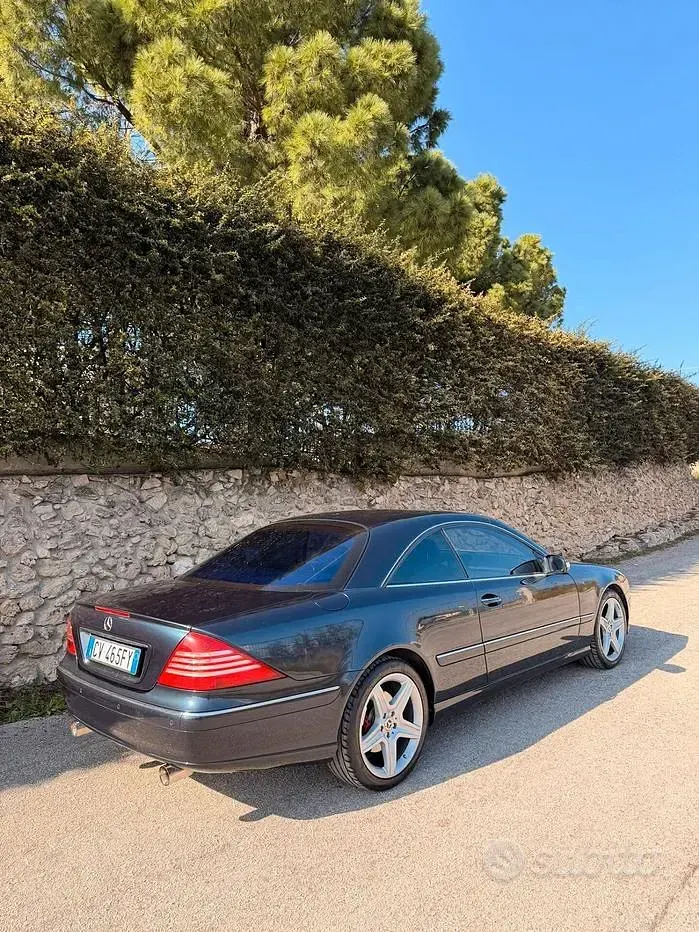 Usata Mercedes CL600 367 CV (269 kW) 2000 Blu Coupé