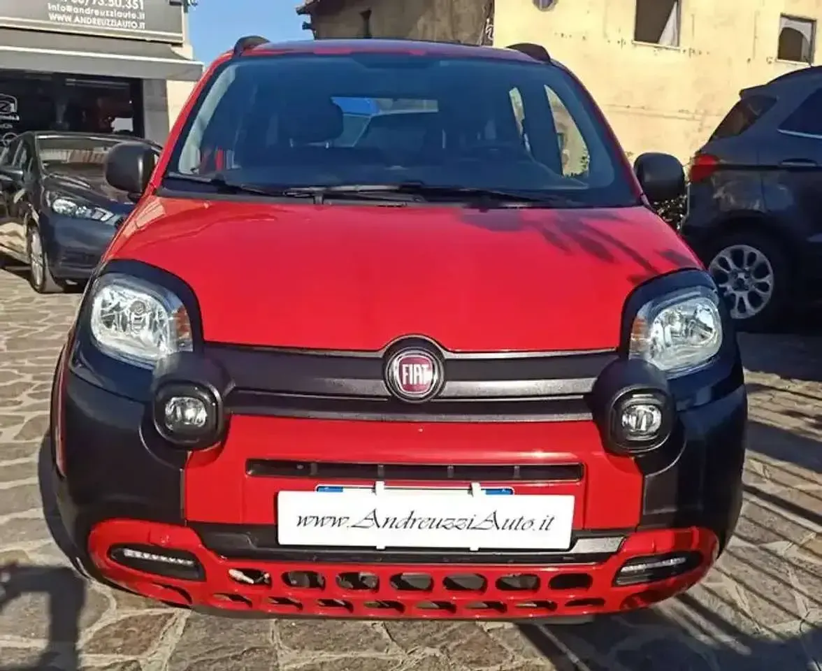Usata Fiat Panda Cross Cross 69 CV (50 kW) 2020 Rosso Utilitaria
