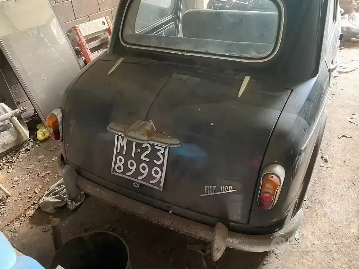 Usata Fiat 1100 1950 Blu Berlina