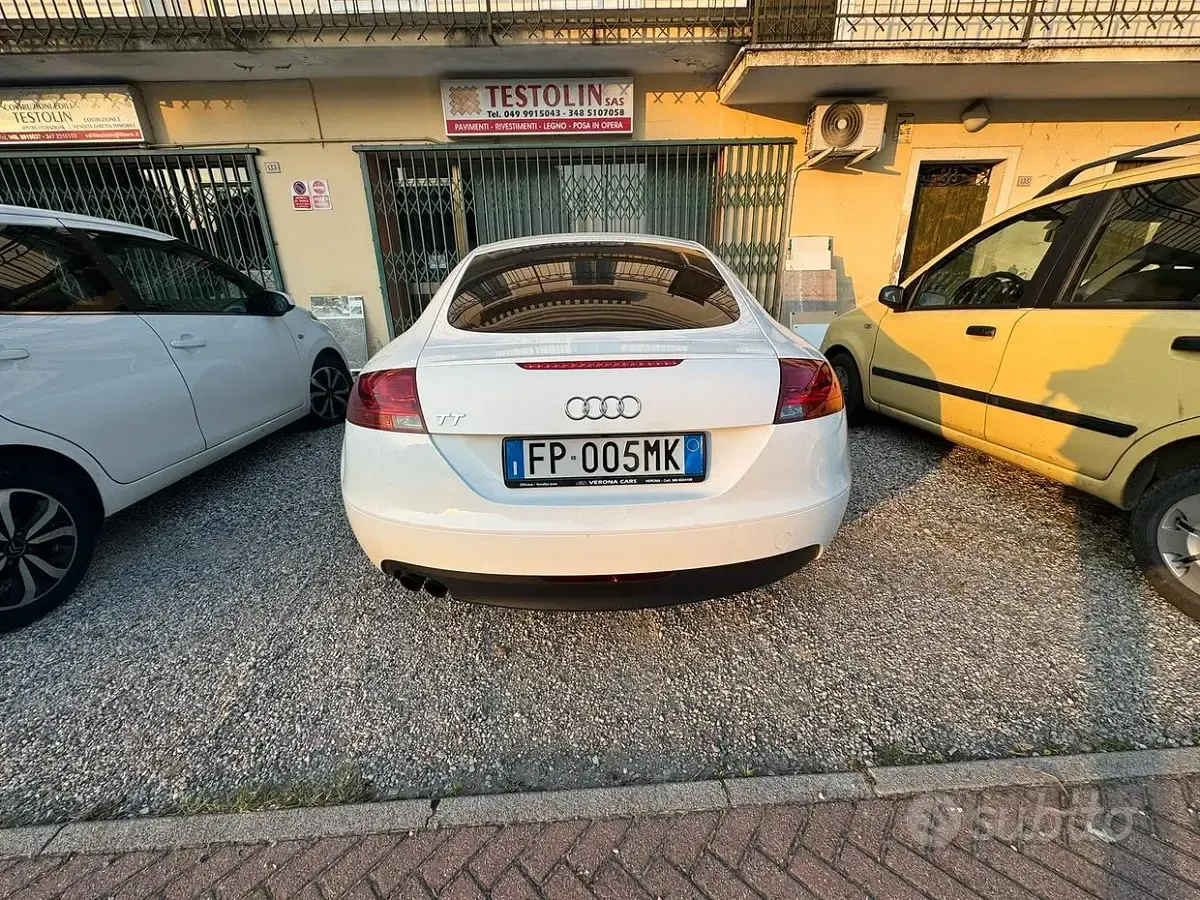 Usata Audi TT 200 CV (147 kW) 2008 Bianco Coupé