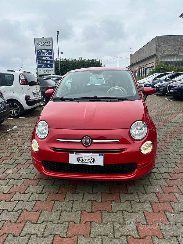 Usata Fiat 500 Lounge 69 CV (50 kW) 2018 Rosso Berlina