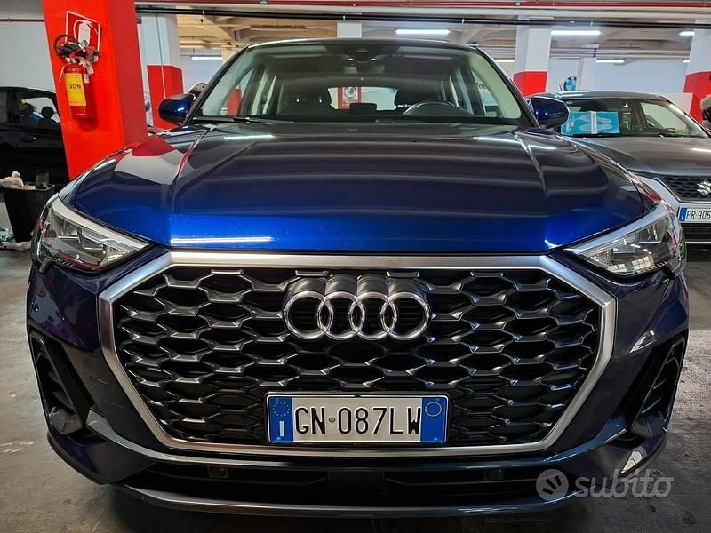 Usata Audi Q3 Advanced 150 CV (110 kW) 2023 Blu SUV