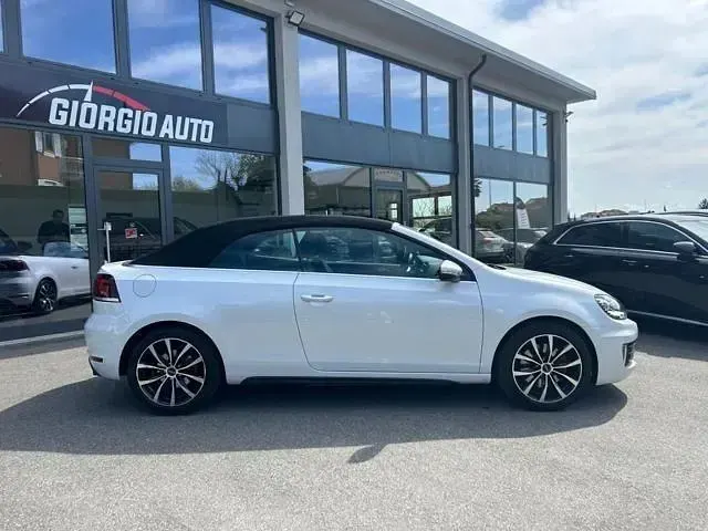 Usata VW Golf VII GTI 210 CV (154 kW) 2015 Bianco Cabrio