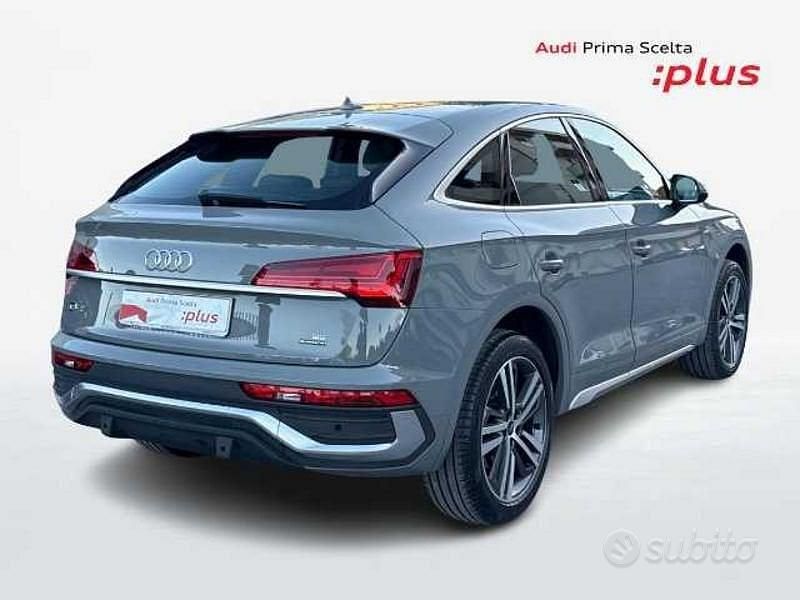 Usata Audi Q5 Sportback S-line plus 204 CV (150 kW) 2022 Grigio SUV