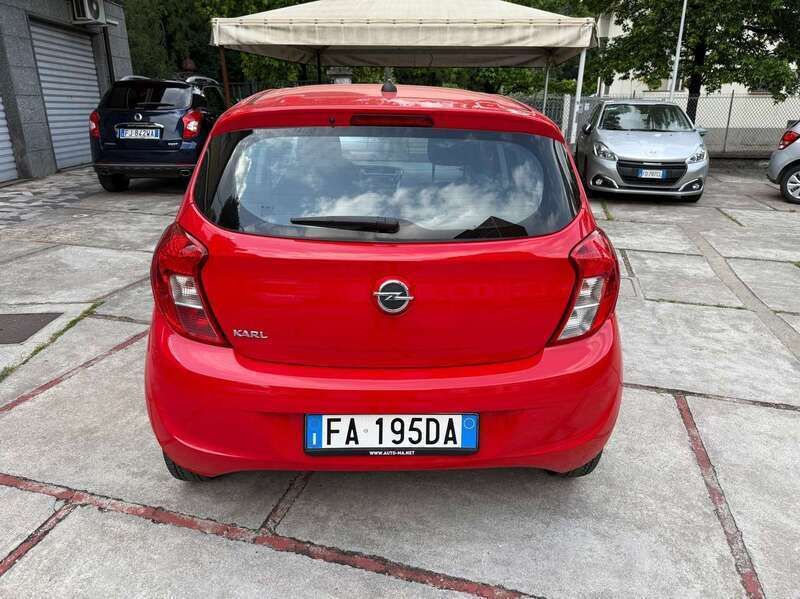 Usata Opel Karl 75 CV (55 kW) 2015 Rosso Utilitaria