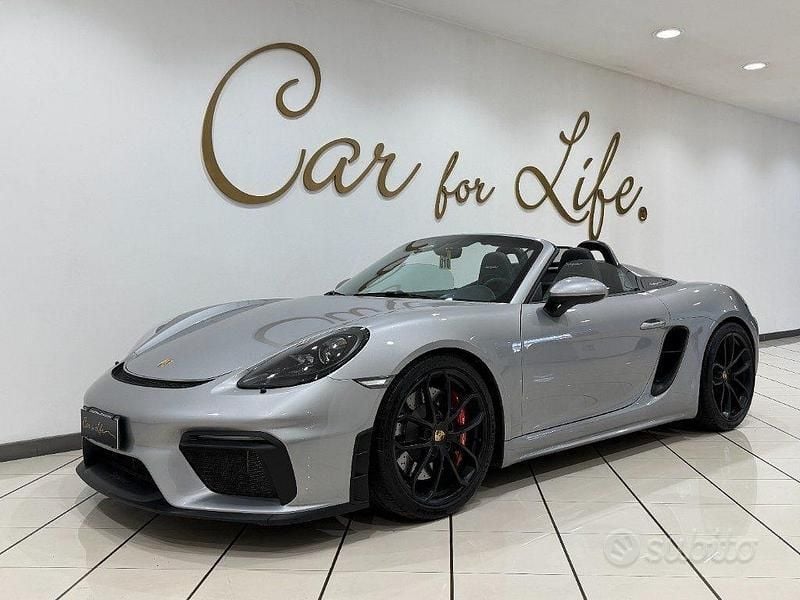 Usata Porsche 718 Spyder 420 CV (308 kW) 2023 Grigio Cabrio