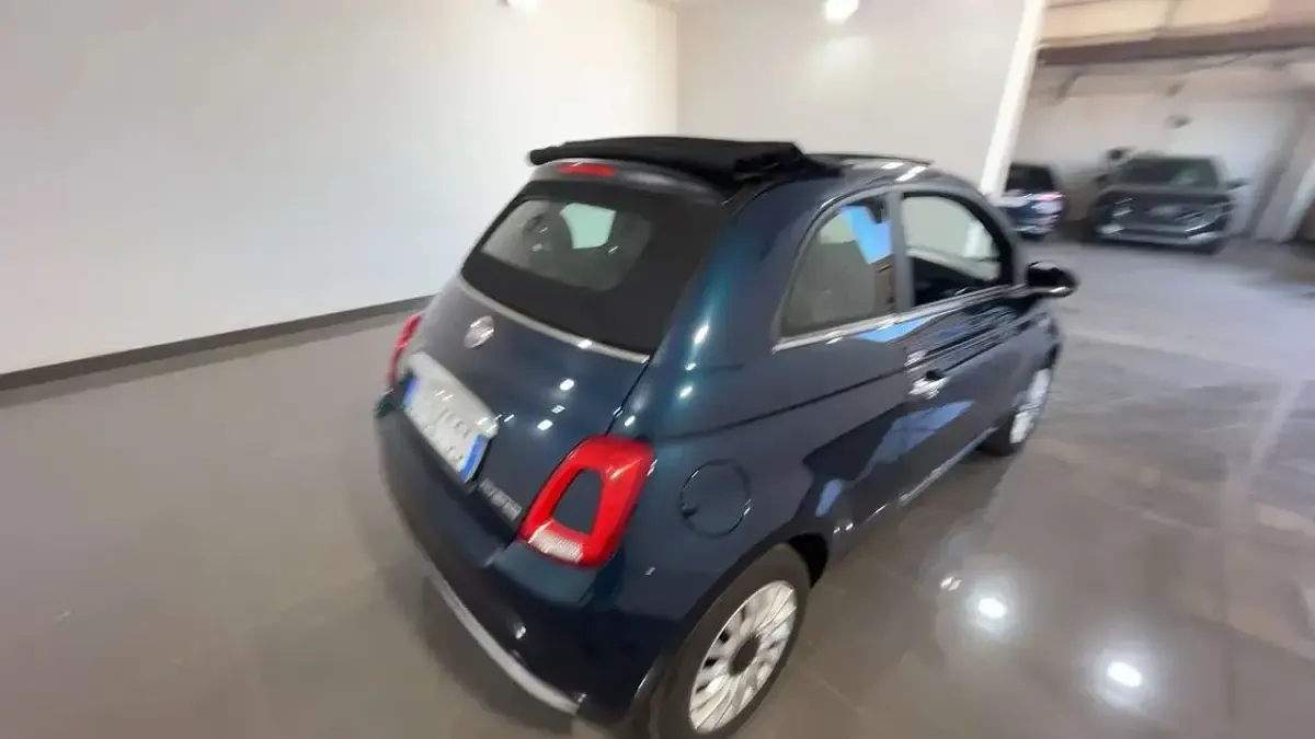 Usata Fiat 500C 69 CV (50 kW) 2024 Blu/azzurro Cabrio