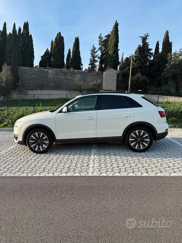 Usata Audi Q3 Advanced Plus 177 CV (130 kW) 2011 Bianco SUV