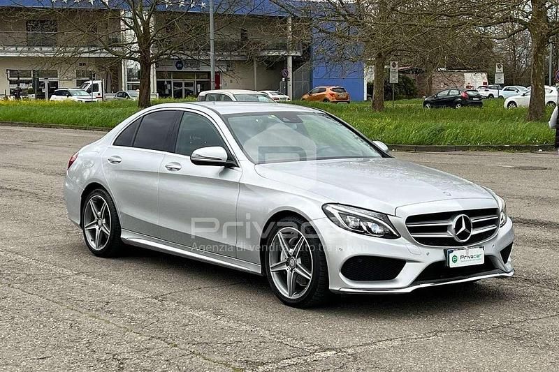 Usata Mercedes C220 Premium Plus 170 CV (125 kW) 2016 Grigio Berlina