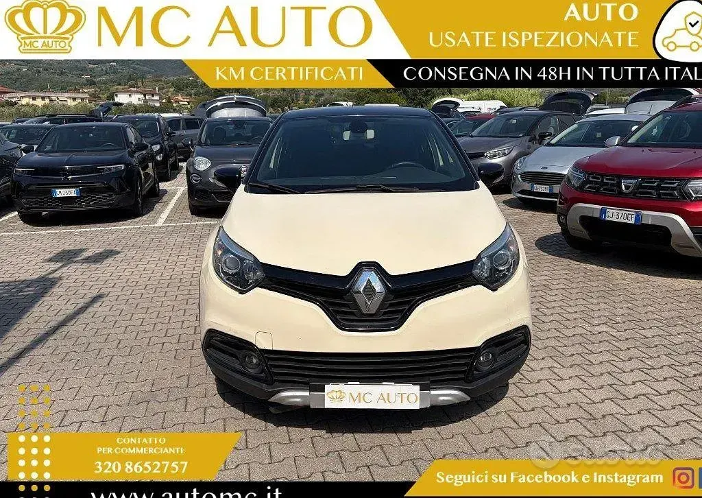 Usata Renault Captur 110 CV (80 kW) 2017 Beige SUV