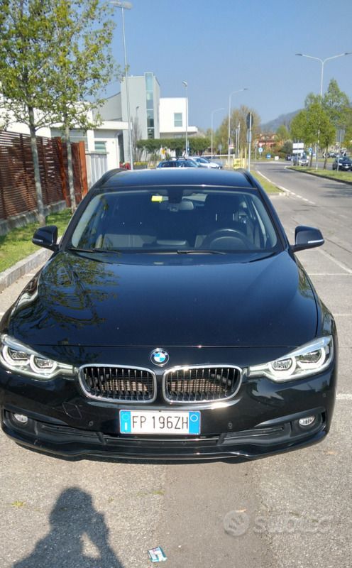 Usata BMW 318 Advantage 150 CV (110 kW) 2018 Nero Station wagon