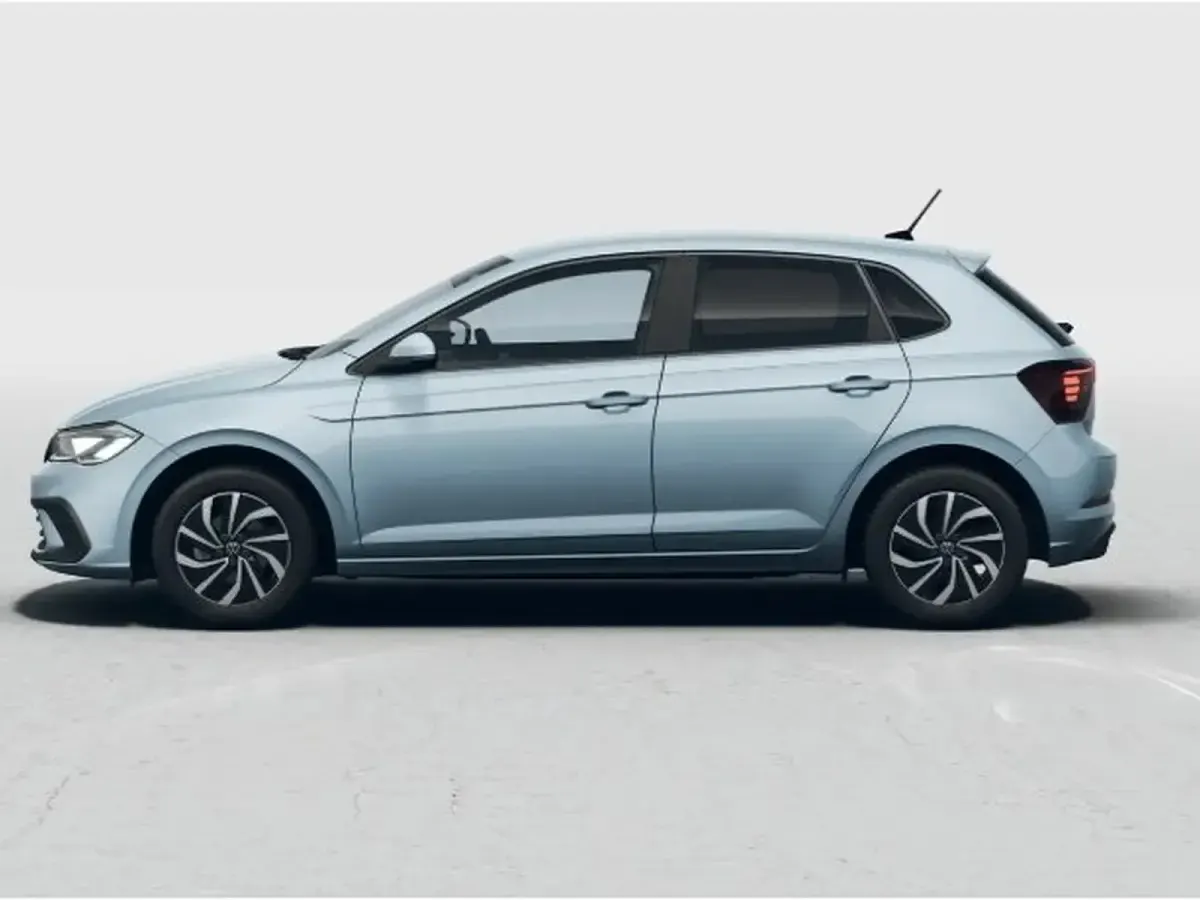 Nuova VW Polo 80 CV (58 kW) 2026 Crystal ice blue metallizzato Utilitaria