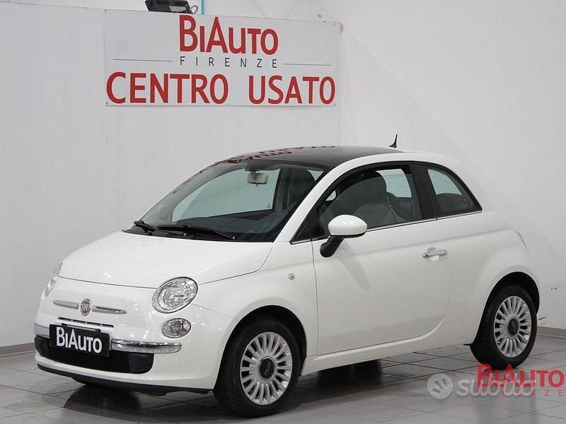Usata Fiat 500 Lounge 69 CV (50 kW) 2014 Bianco Berlina