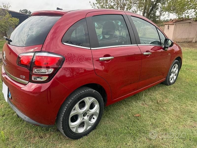 Usata Citroën C3 Exclusive 82 CV (60 kW) 2016 Rosso Utilitaria