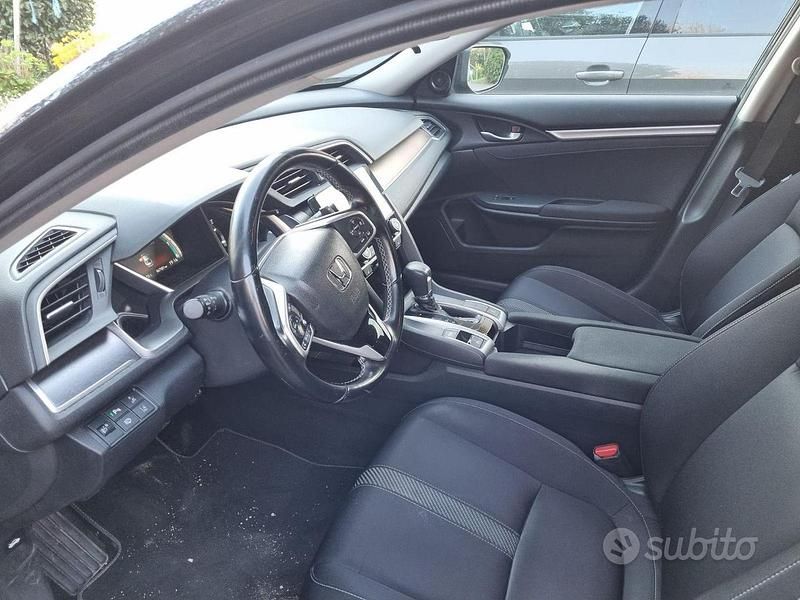 Usata Honda Civic Elegance 182 CV (133 kW) 2018 Nero Berlina