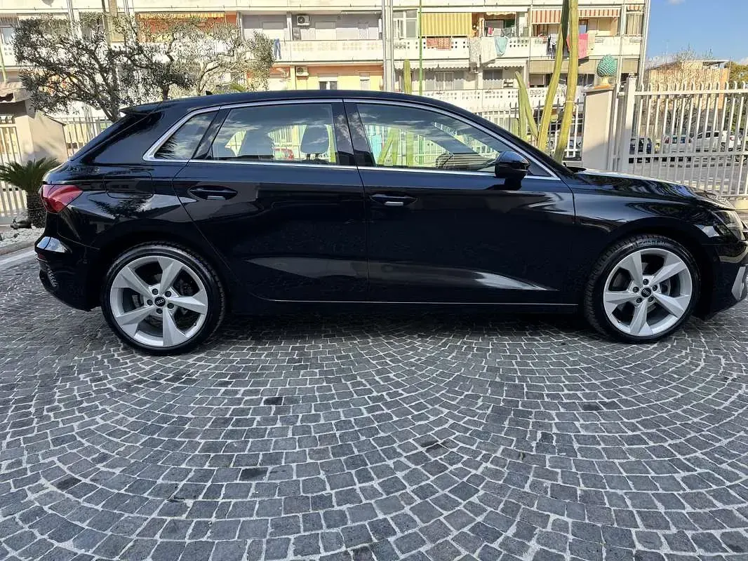 Usata Audi A3 Advanced 150 CV (110 kW) 2021 Nero Berlina