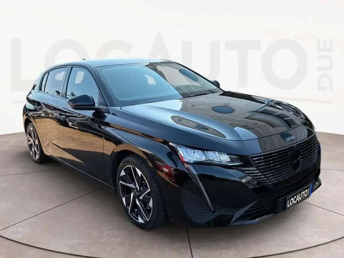 Gebraucht Peugeot 308 Allure 131 PS (96 kW) 2022 Schwarz Limousine