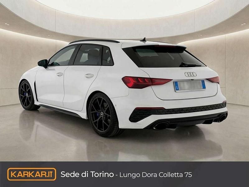 Usata Audi RS3 Ambiente 400 CV (294 kW) 2022 Bianco Berlina