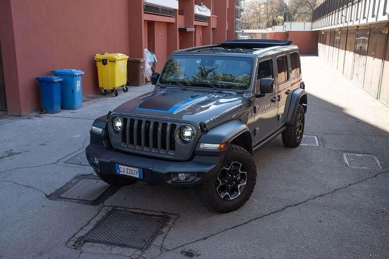 Usata Jeep Wrangler Unlimited Rubicon 272 CV (200 kW) 2022 Grigio SUV