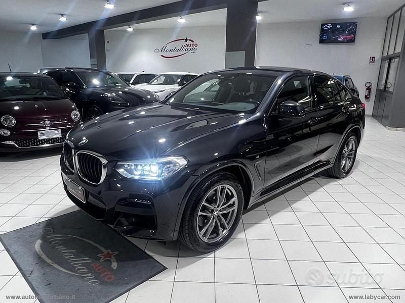 Usata BMW X4 M Sport 190 CV (139 kW) 2021 Nero SUV